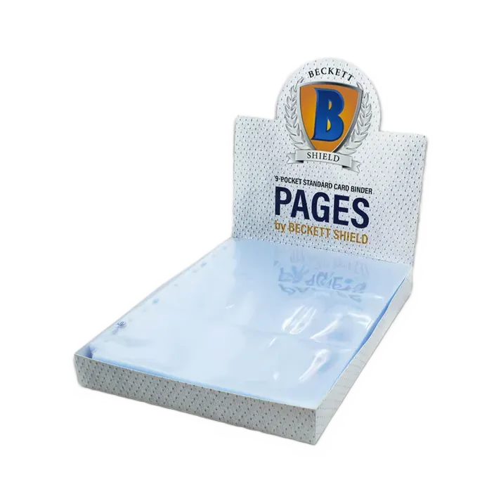 Beckett Pages 9 Standard Pockets Pack of 100