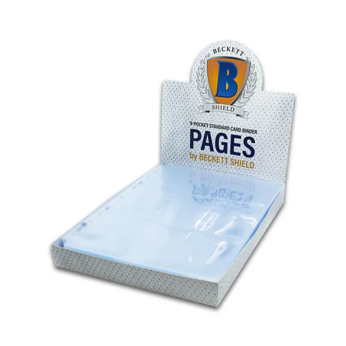Beckett Pages 9 Standard Pockets Pack of 100