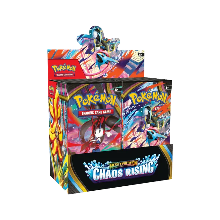 Mega Evolution: Chaos Rising Booster Box