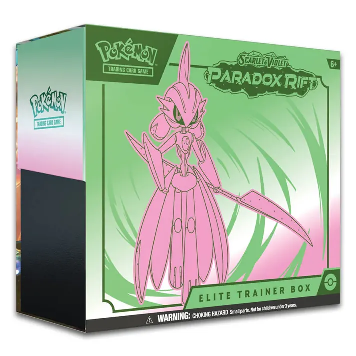 Scarlet & Violet Paradox Rift Elite Trainer Box Iron Valiant