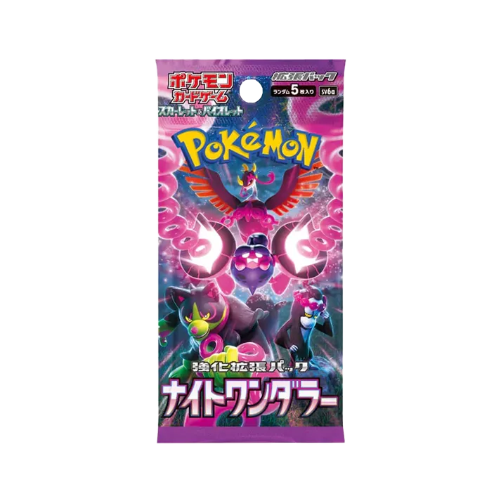 Japanese Scarlet & Violet: Night Wanderer Booster Pack