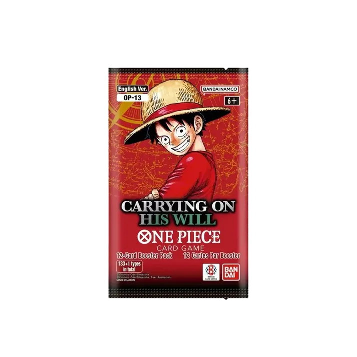 One Piece Carrying On His Will Booster Pack