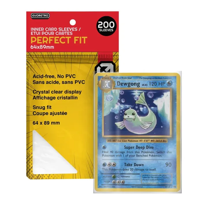 EVORETRO Perfect Fit Sleeves Inner Card Protector