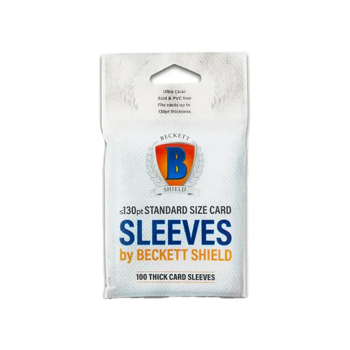 Beckett Shield Sleeves 130 Thick Cards