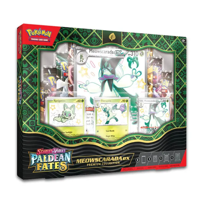 Scarlet & Violet Paldean Fates EX Premium Collection - Meowscarada