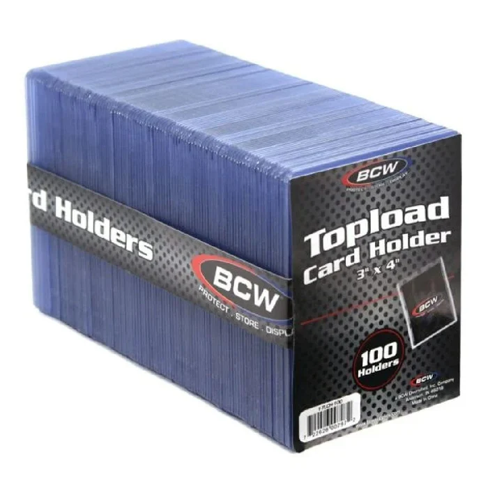 100 BCW Standard Top Loaders Bundle